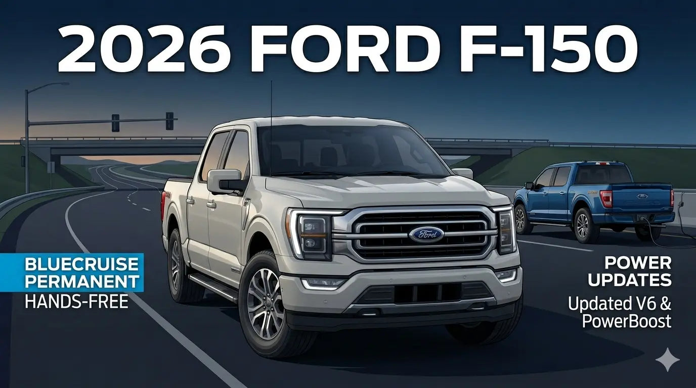 2026 Ford F-150: New Colors, BlueCruise Purchase Option, and Engine Updates