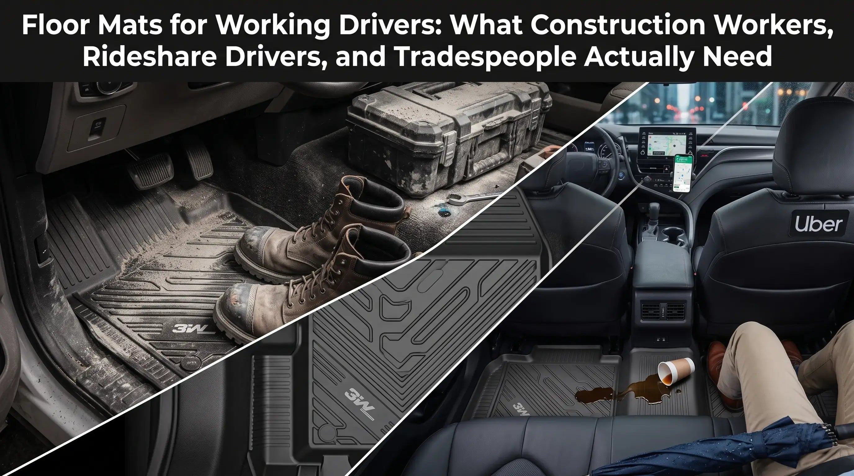 Floor Mats for Working Drivers
