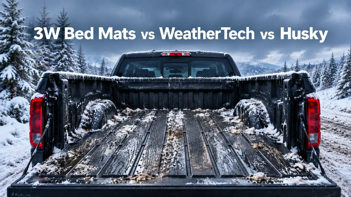 3W Bed Mat vs. WeatherTech TechLiner and Husky: Which Holds Up Under a Winter of Salt?