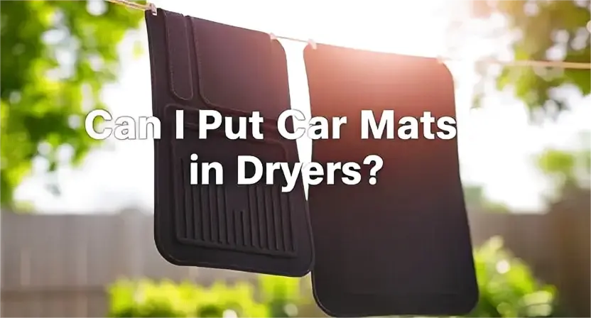 Drying Rubber Car Mats