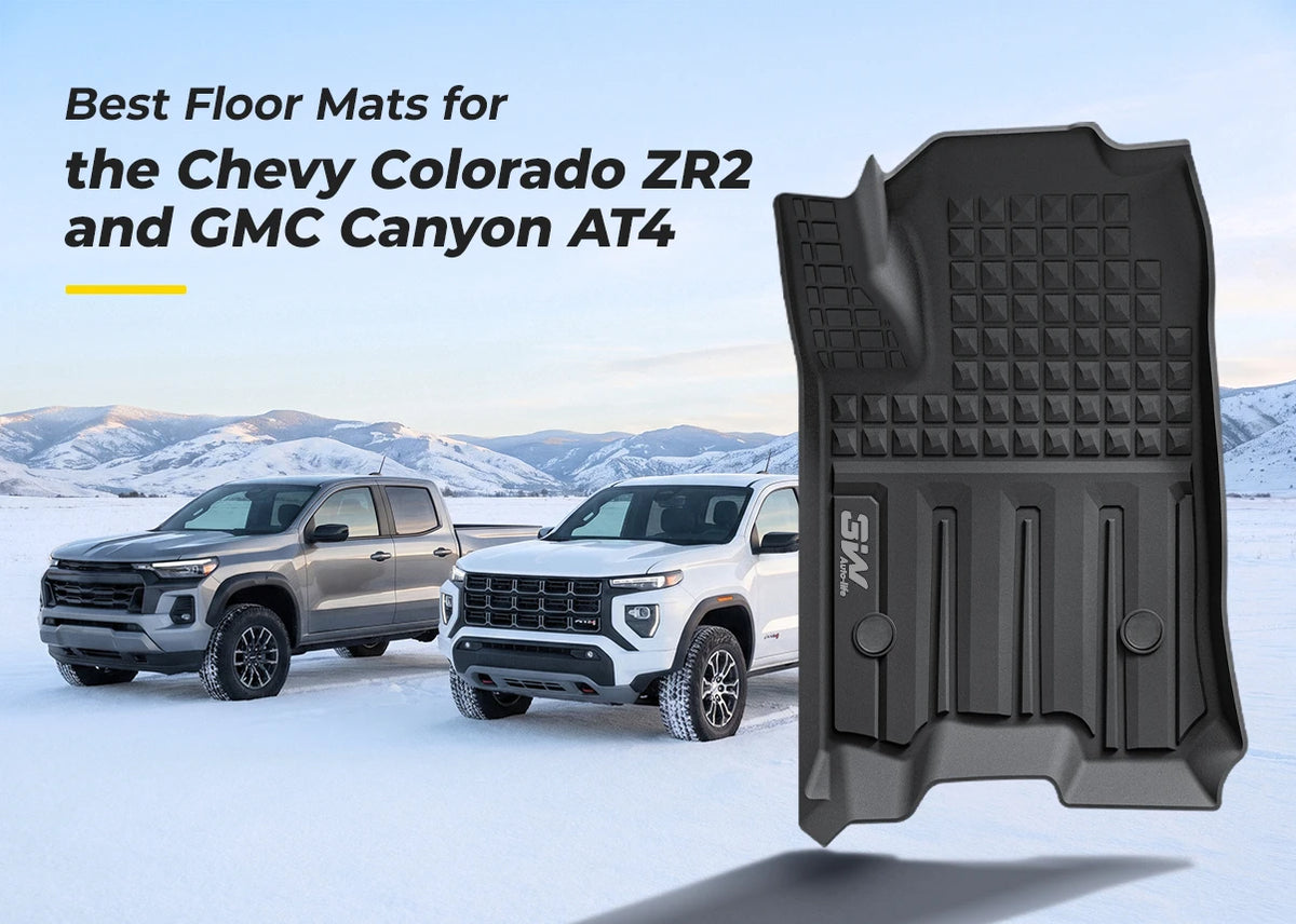 Best Floor Mats for the Chevy Colorado ZR2 and GMC Canyon AT4