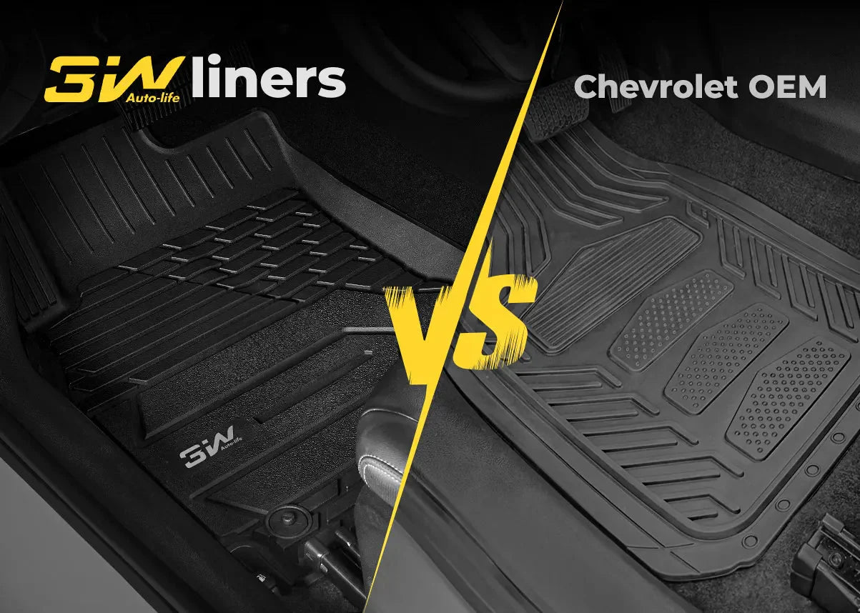 3W Liners vs Chevrolet OEM Floor Mats: Which is Your Best Choice