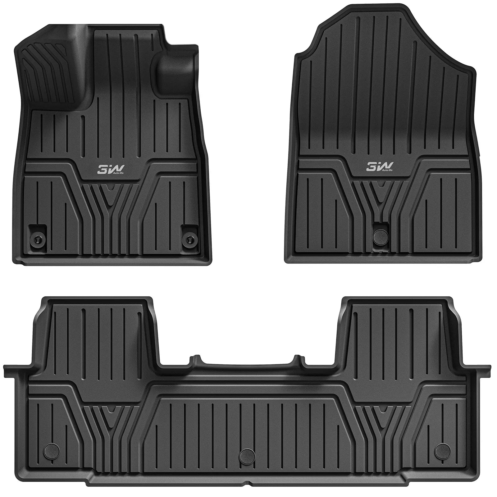 3W Honda Passport 2026 Floor Mats / Cargo Liner Custom Mats Thorex™ All-Weather Protection