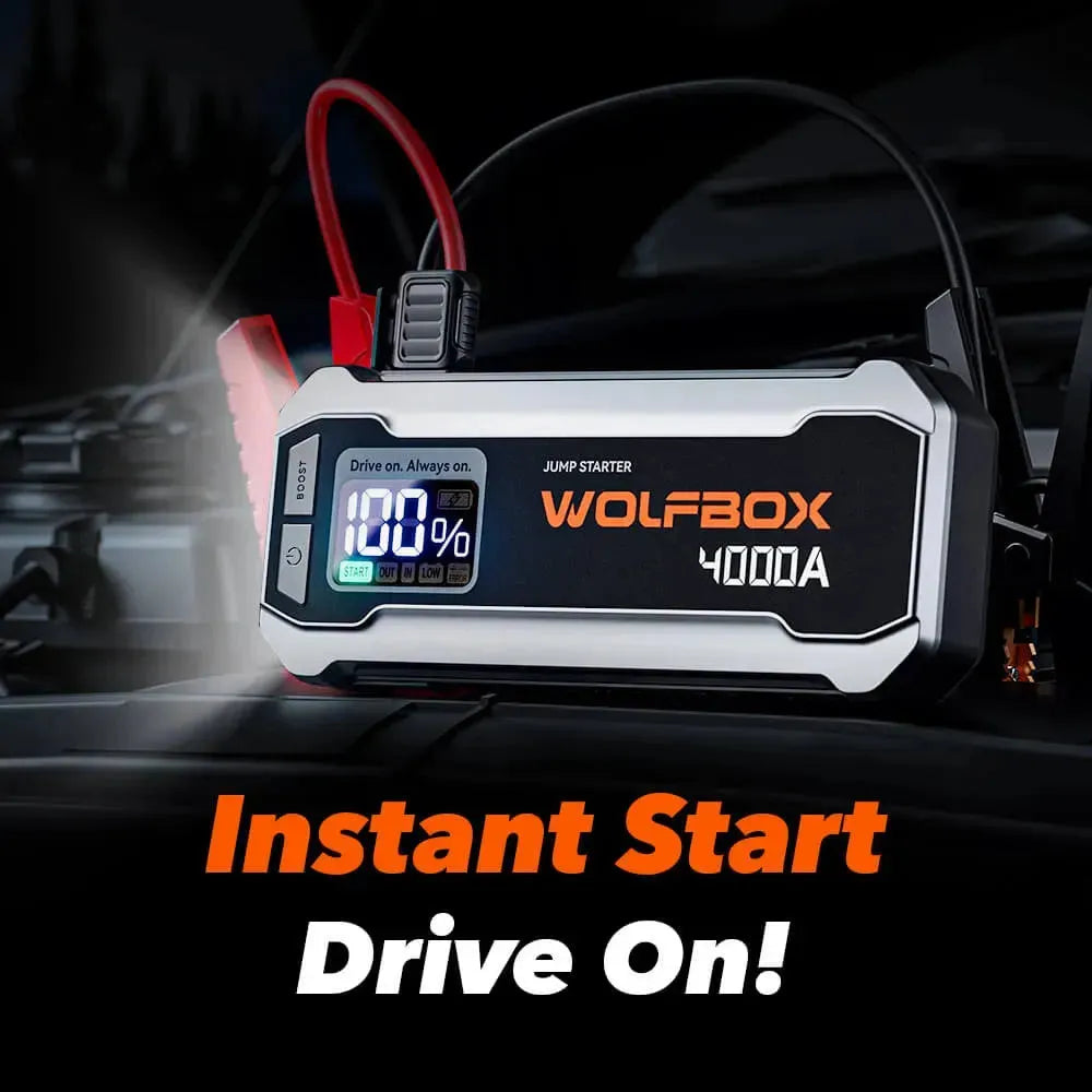 WOLFBOX MegaVolt24 Jump Starter with Lifetime Warranty WOLFBOX
