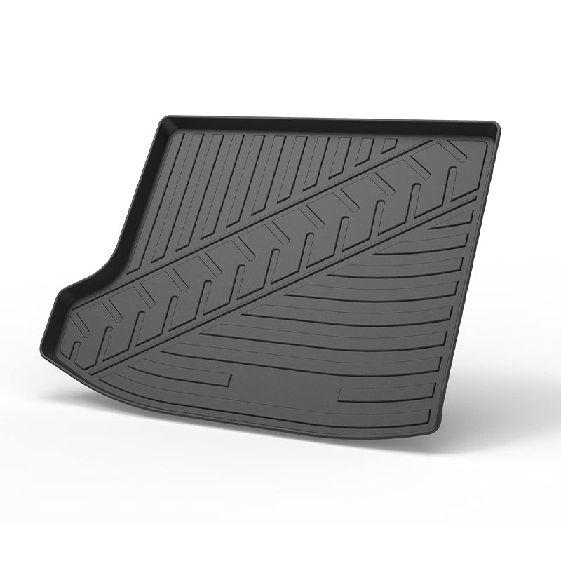 Jeep Cherokee 2015-2023 Custom Floor Mats / Trunk Mat TPE Material & All-Weather Protection  3Wliners 2015-2023 Cherokee 2015-2023 Trunk Mat (PP Material)