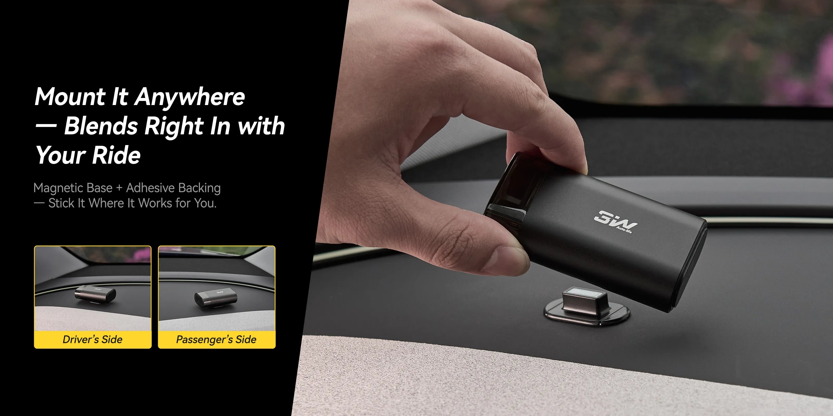 3W 2-in-1 Car Window Hammer Breaker & Seatbelt Cutter with Compact Dual-Head Design Car Accessories Convenient, practical, safe and reliable