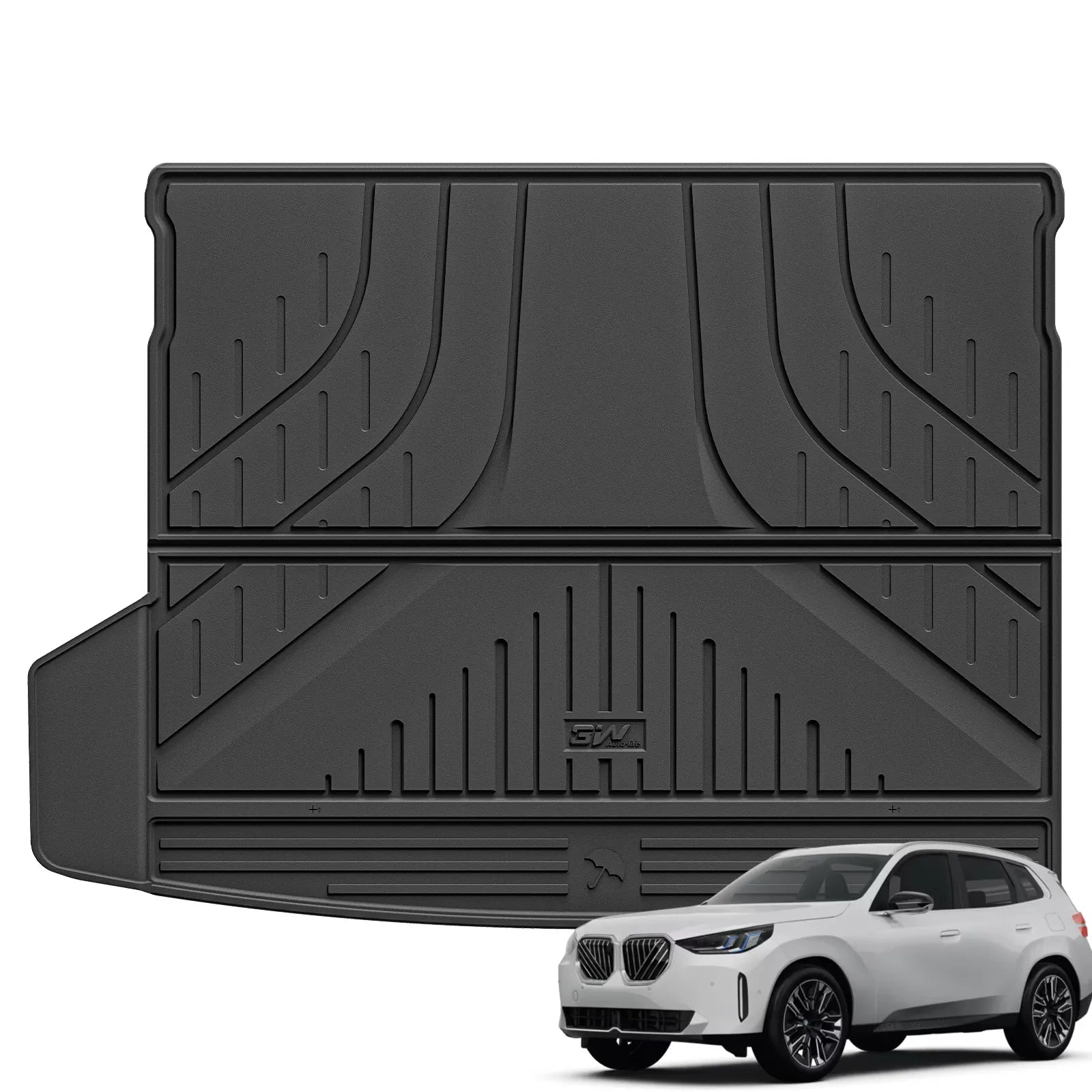 3W BMW X3 2025 2026 Floor Mats & Cargo Liner Full Set Thorex™ All-Weather Protection