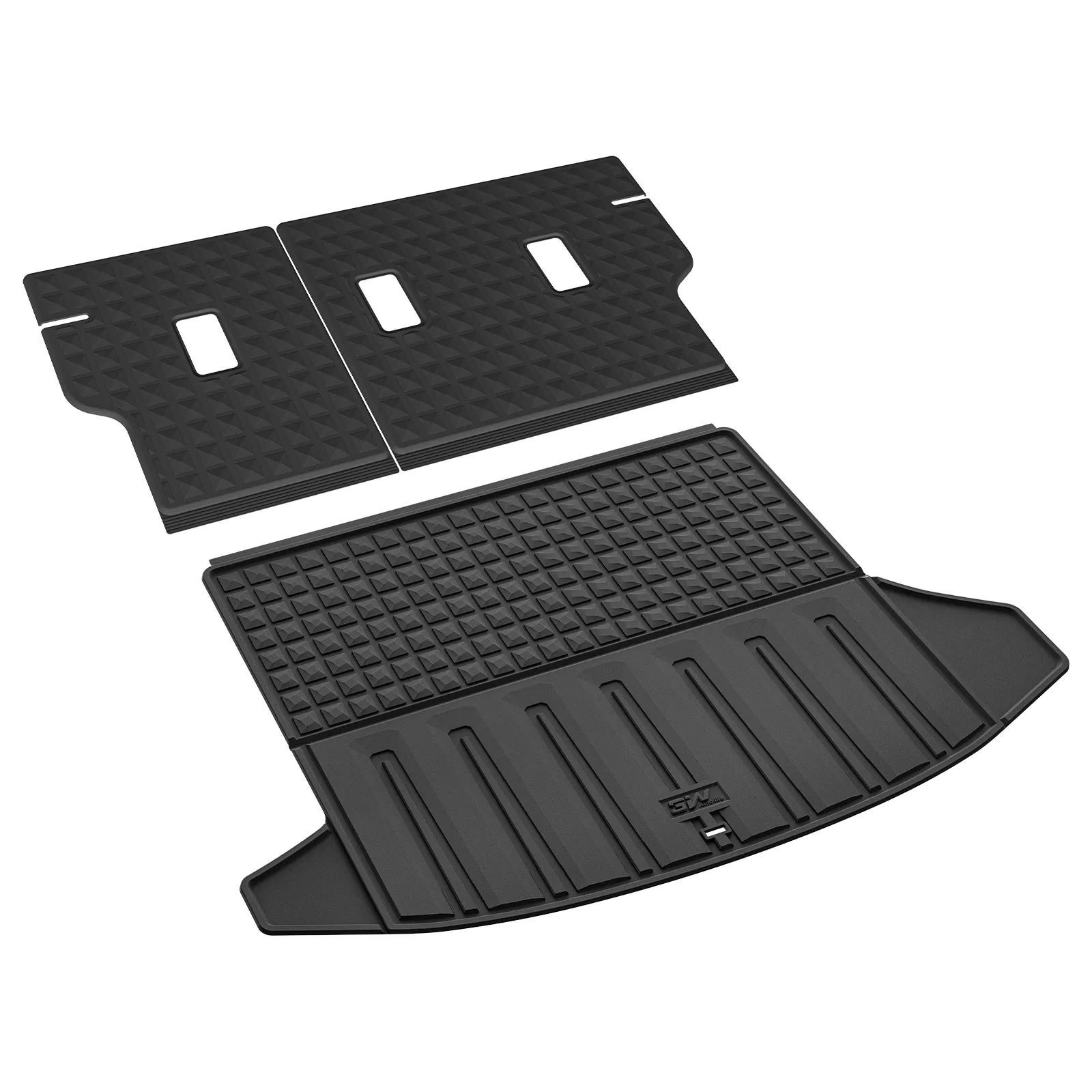 3W Seat Back Mats & Cargo Liner for 2025 2026 Chevrolet Chevy Equinox/GMC Terrain (Not for Equinox EV), All Weather TPE Custom Fit Floor Mats, Car Mats Full Set for Equinox/Terrain