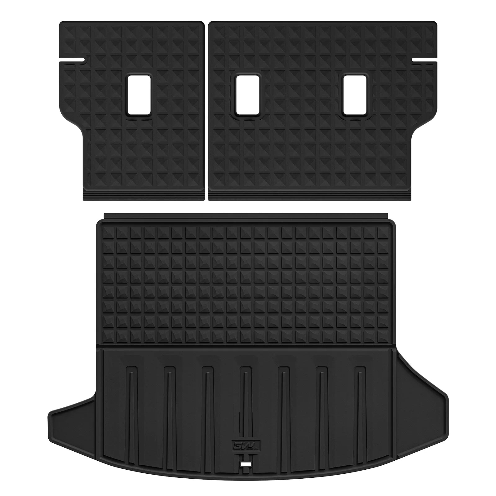 3W Seat Back Mats & Cargo Liner for 2025 2026 Chevrolet Chevy Equinox/GMC Terrain (Not for Equinox EV), All Weather TPE Custom Fit Floor Mats, Car Mats Full Set for Equinox/Terrain