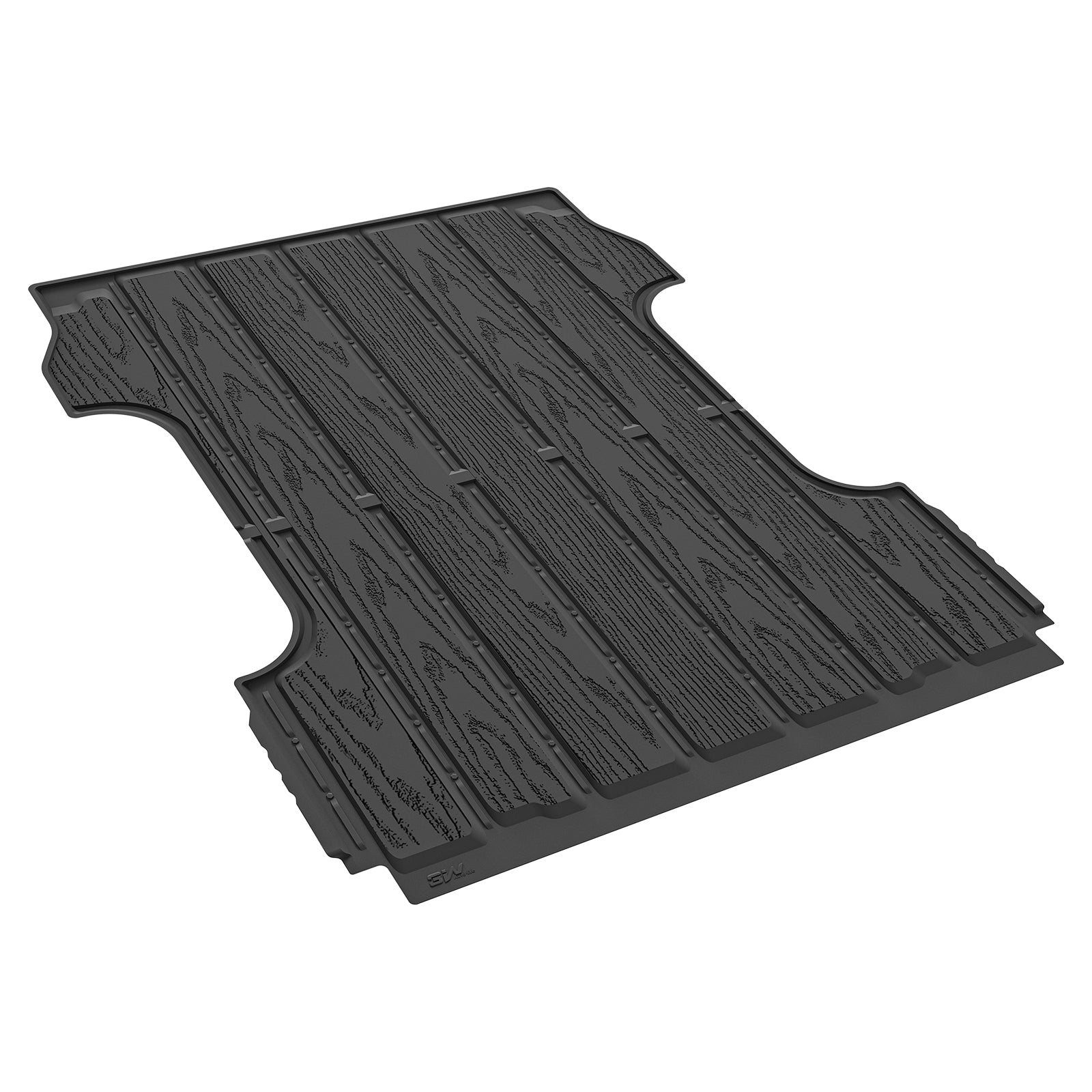 3W Bed Mat 6.8FT for Ford F250/F350/F450 2017-2025 2026 Super Duty Accessories Vehicle Bed, Durable All Weather Protection TPE Bed Liner for Heavy Duty Pickup Cargo Mat, Black