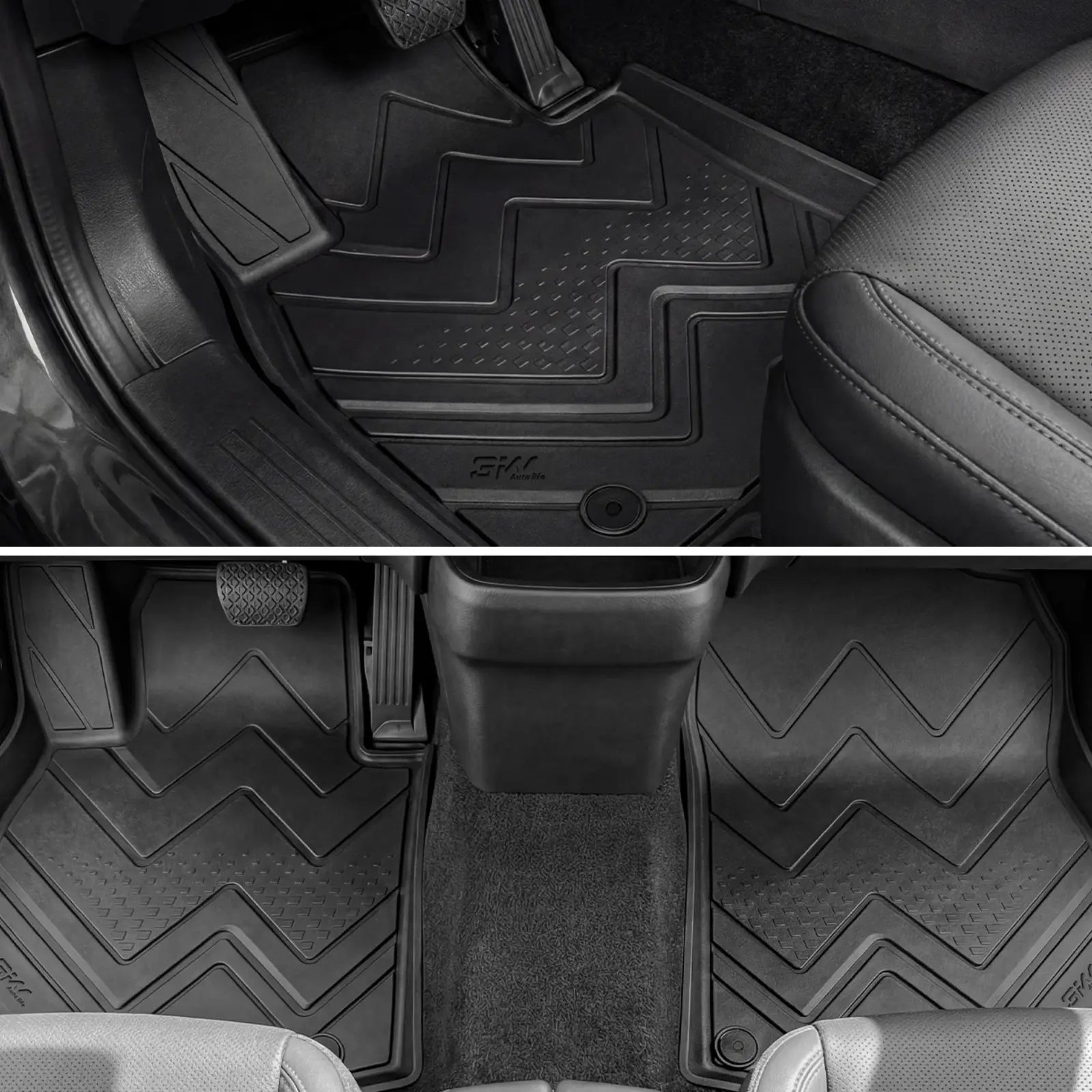 3W Mazda CX-50 Hybrid 2025-2026 Custom Floor Mats/ Cargo Liner/ Seat Back Protector Lumedge™ All-Weather Protection