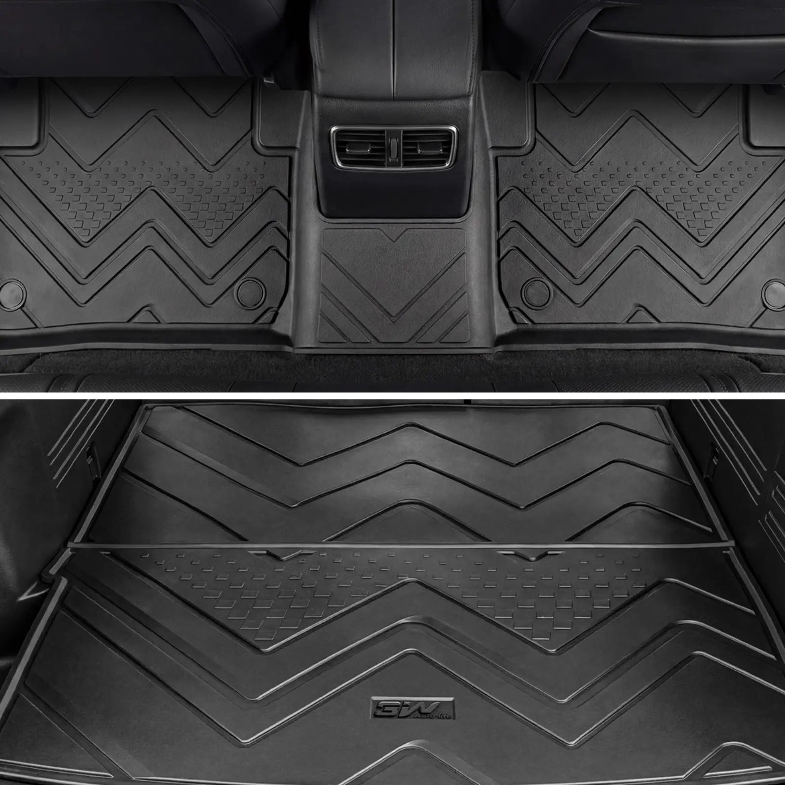 3W Mazda CX-50 Hybrid 2025-2026 Custom Floor Mats/ Cargo Liner/ Seat Back Protector Lumedge™ All-Weather Protection