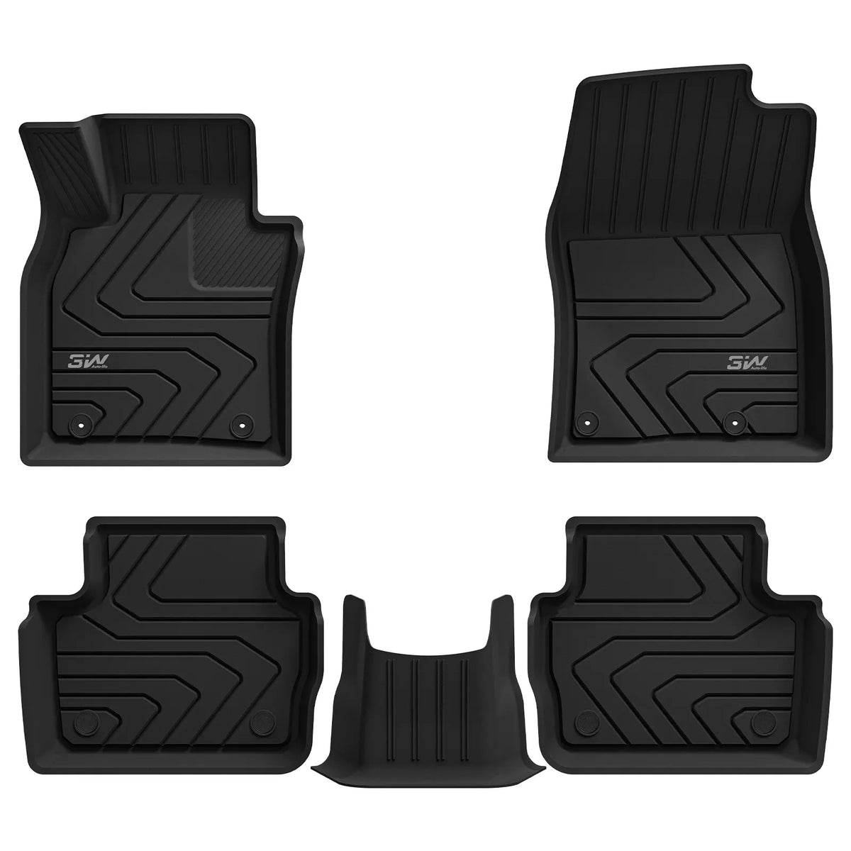 3W Thorex all-weather custom floor mats set for 2020-2026 Mazda CX-30 gasoline model