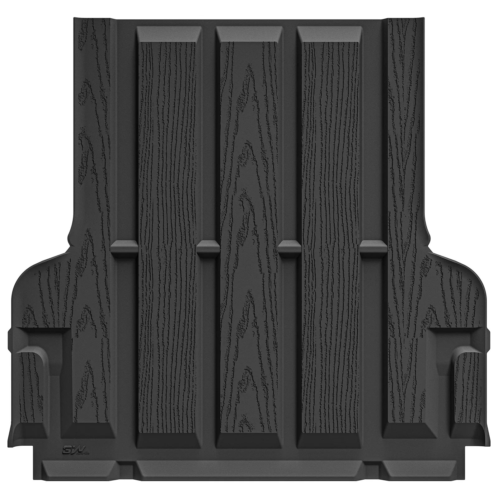 3W Floor Mats & Truck Bed Mat for Nissan Frontier 2025 2024 2023 2022 Crew Cab(NOT for 2nd with Under Seat Speaker), All Weather TPE Custom Fit Car Liner for Frontier