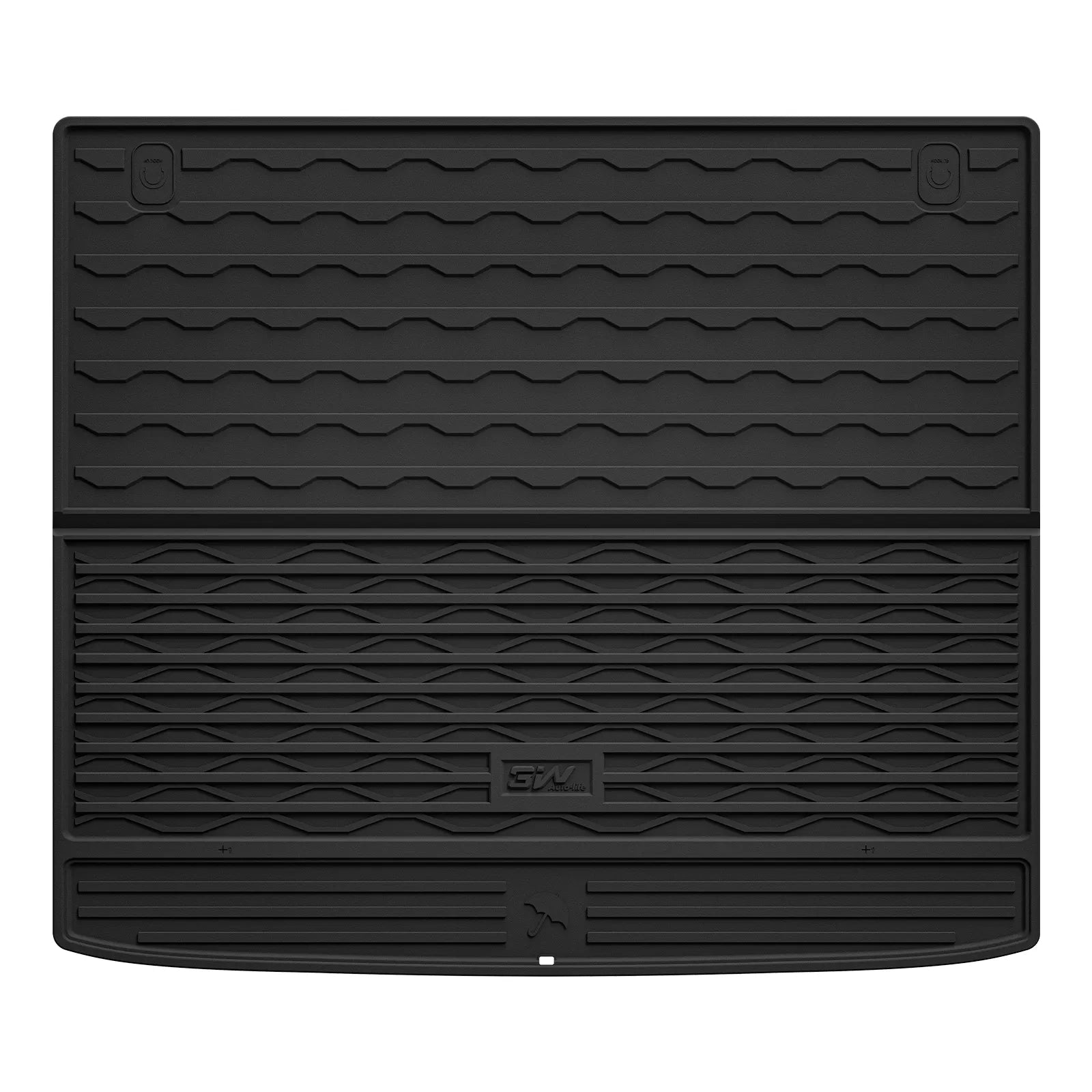 3W Cargo Liner for Nissan Murano 2025, Custom Fit All Weather TPE Non-Slip Heavy Duty Trunk Mat for Murano, Black