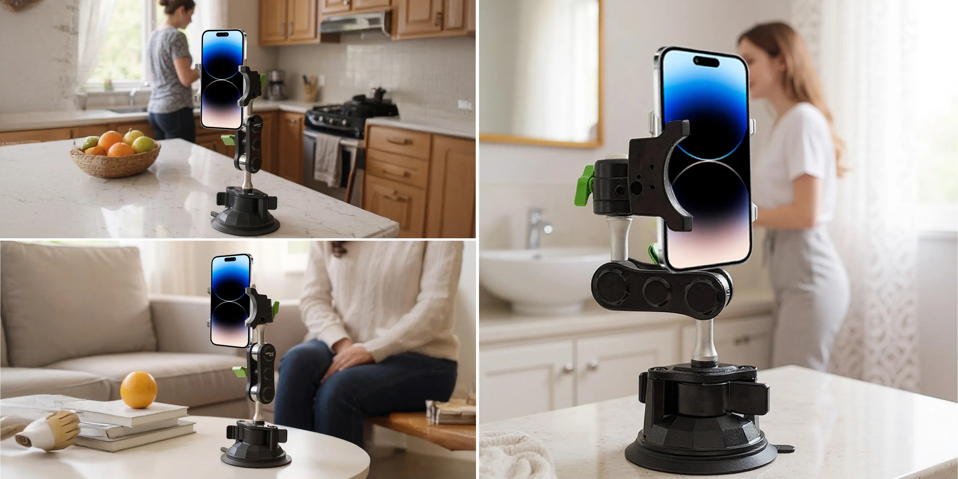 3W Suction Cup Car Phone Holder