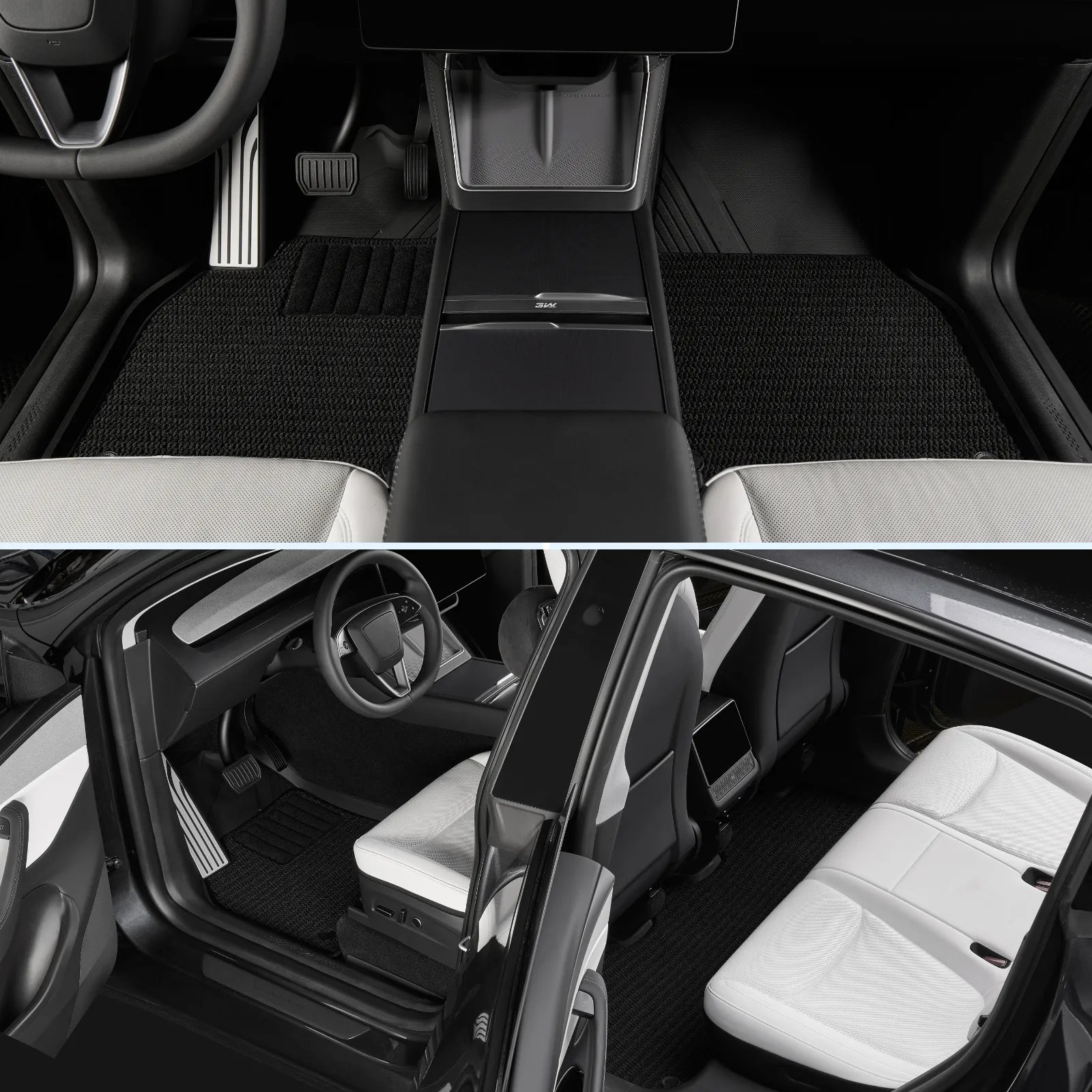 3W Floor Mats / Trunk Mat for Tesla Model Y Juniper 2025-2026 Thorex™ All Weather Protection - 3Wliners