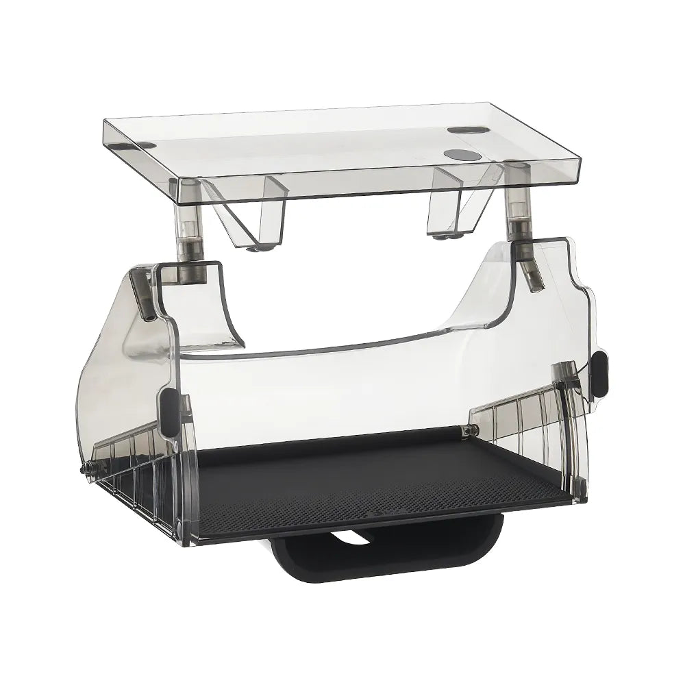 3W Under Screen Storage Organizer For Tesla Model 3 Highland 2024-2025/ Y Juniper 2025-2026 Hidden Magnetic Center Console Organizer Tray