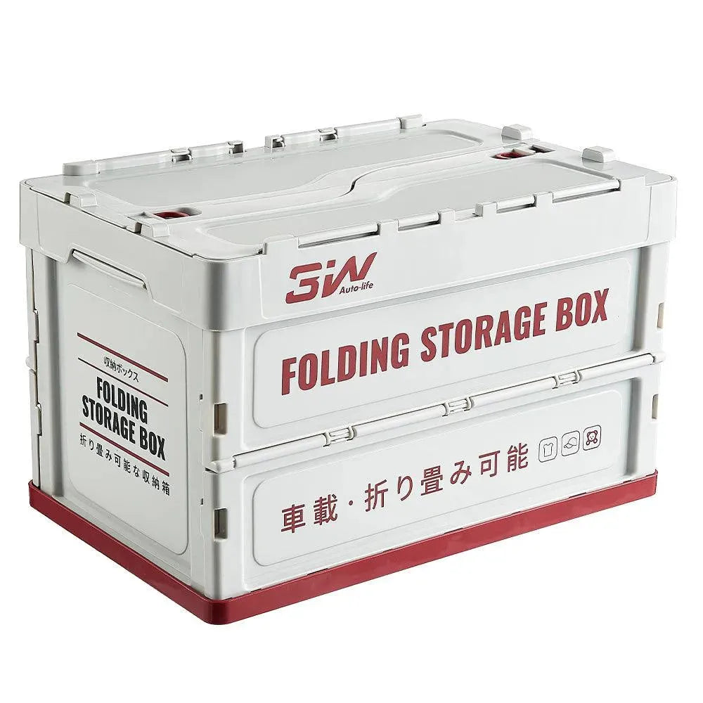 3W 36L Folding Storage Box 3Wliners Red