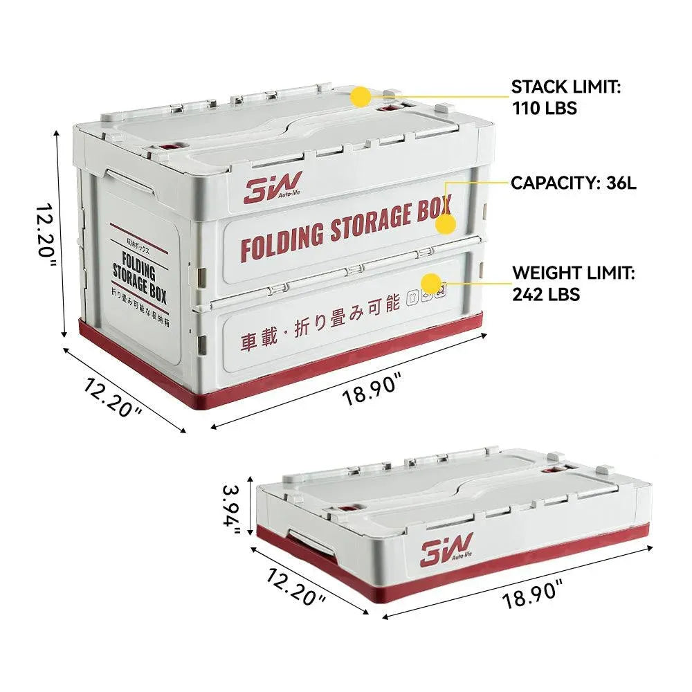 3W 36L Folding Storage Box 3Wliners