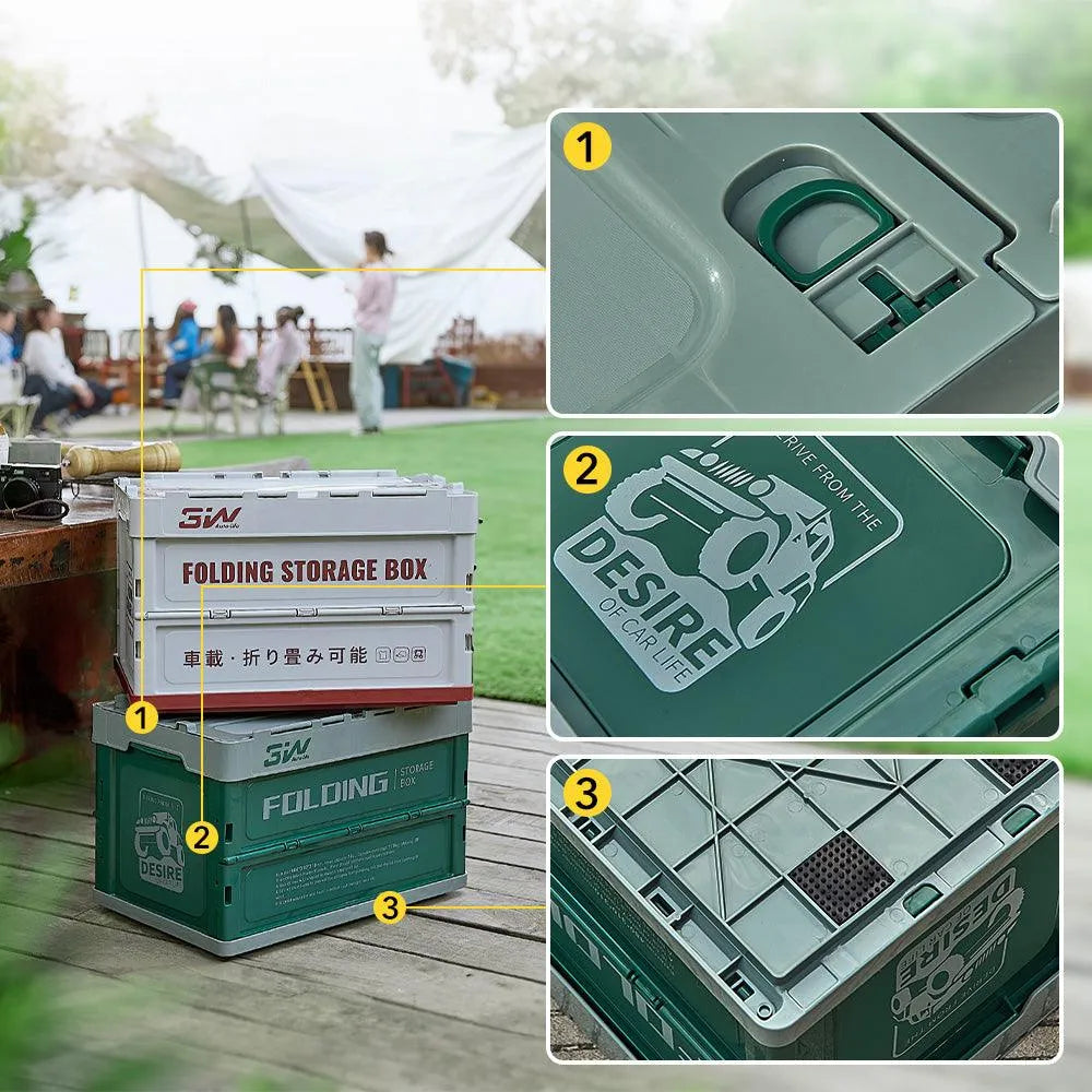 3W 36L Folding Storage Box 3Wliners