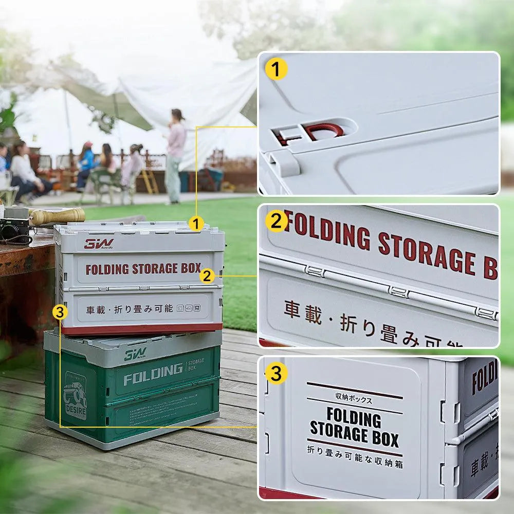 3W 36L Folding Storage Box 3Wliners