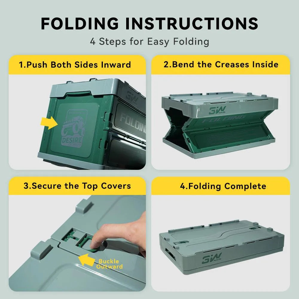 3W 36L Folding Storage Box 3Wliners