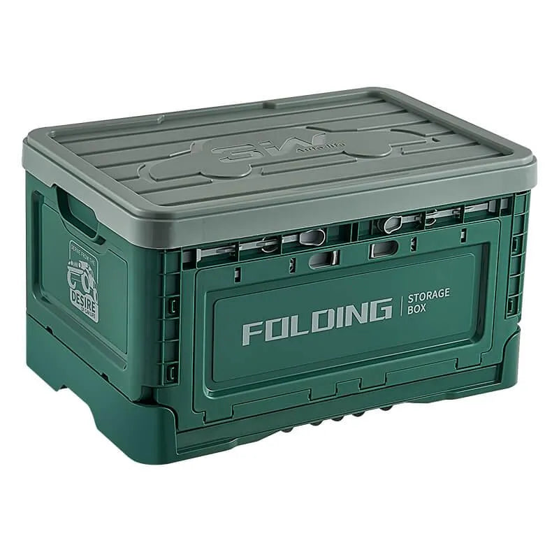 3W 50.5L Folding Storage Box 3Wliners Green