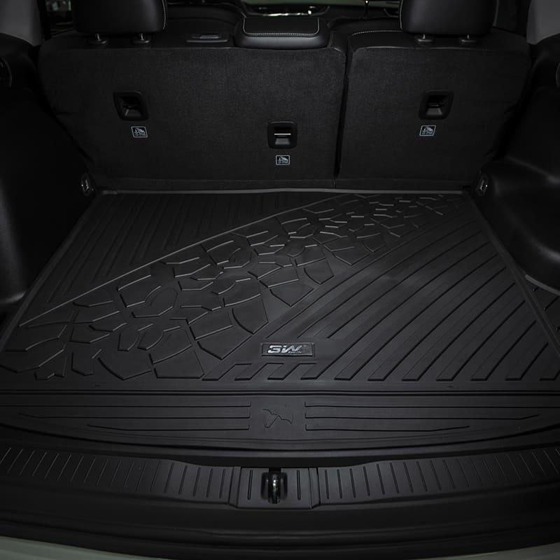 3W Floor Mats Jeep Grand Cherokee 2016-2021 / Grand Cherokee WK 2022-2023 (Non L) Custom Cargo Liner TPE Material & All-Weather Protection Vehicles & Parts 3Wliners