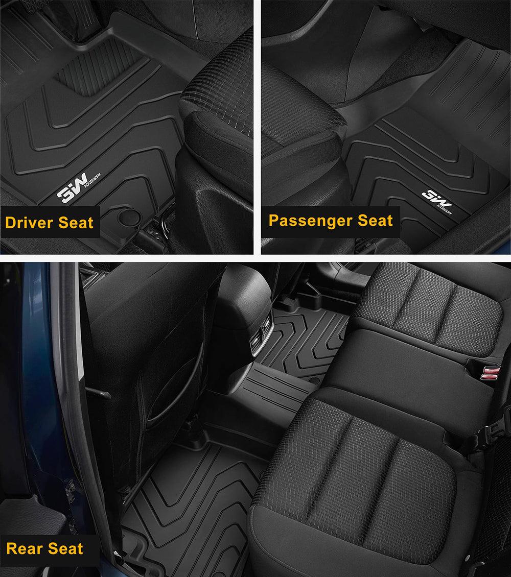 3W Mazda CX-5 2017-2025 Custom Floor Mats TPE Material & All-Weather Protection Vehicles & Parts 3Wliners