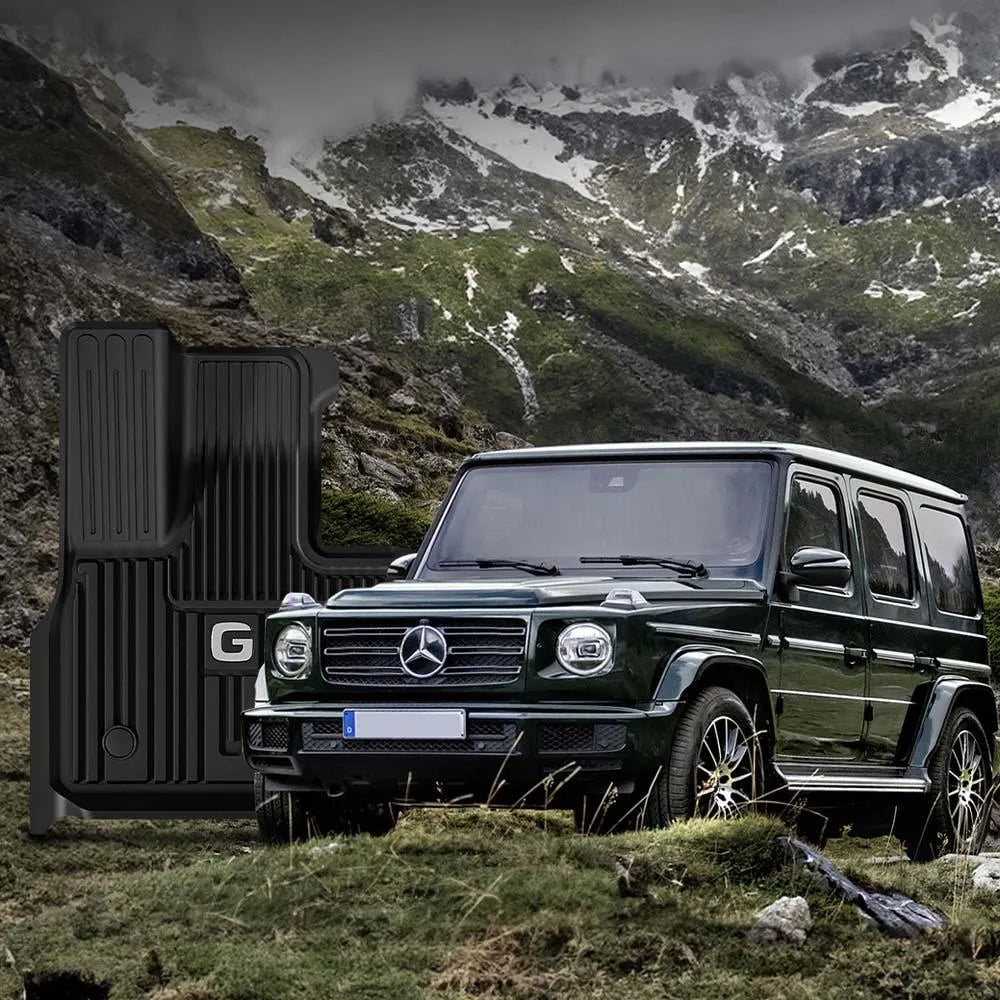 3W Mercedes-Benz G-Class 2019-2025 Custom Floor Mats / Trunk Mat TPE Material & All-Weather Protection Vehicles & Parts 3Wliners