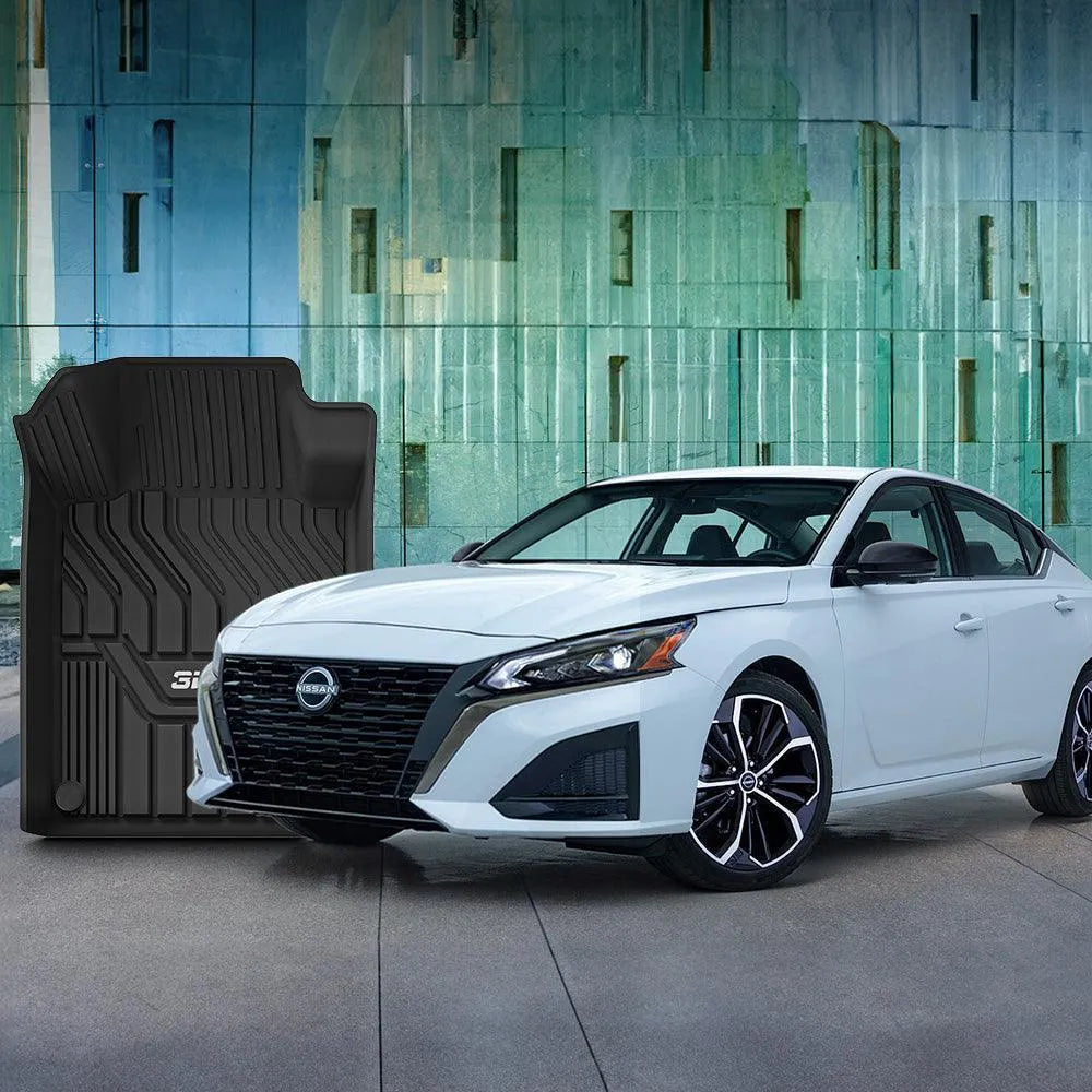 3W Nissan Altima 2019-2025 Custom Floor Mats TPE Material & All-Weather Protection Vehicles & Parts 3Wliners