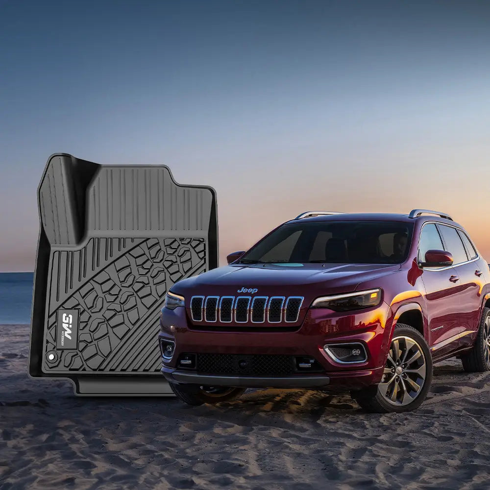 Jeep Cherokee 2015-2023 Custom Floor Mats / Trunk Mat Thorex™ All-Weather Protection