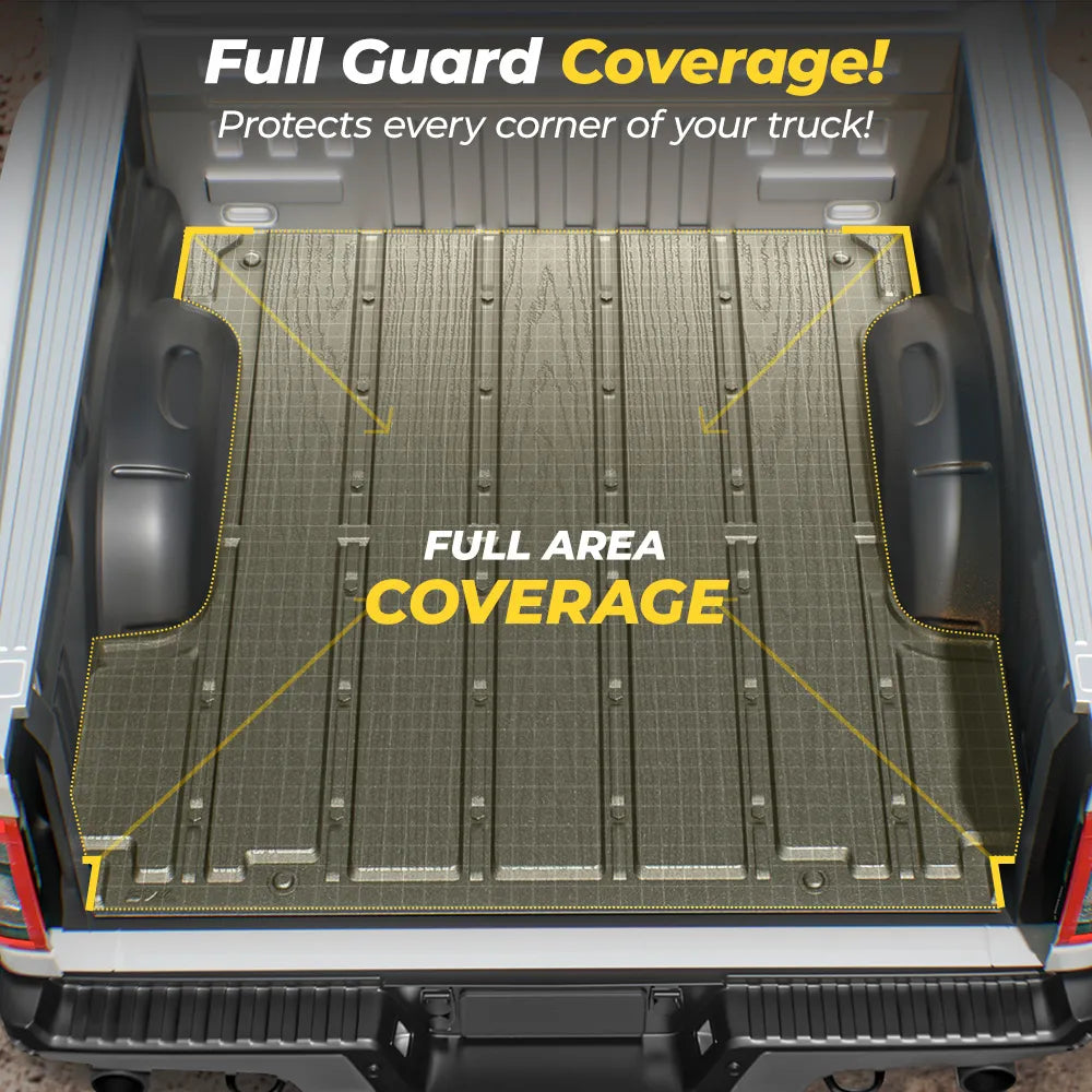 3W Jeep Gladiator 2020-2024 JT Custom Floor Mats TPE Material & All-Weather Protection Vehicles & Parts 3Wliners 2020-2024 Gladiator 2020-2024 Bed Mat