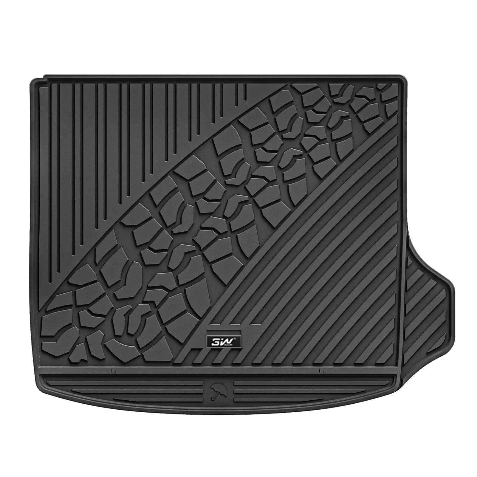 3W Jeep Grand Cherokee 2022-2024 (Non L or WK) Custom Floor Mats / Trunk Mat TPE Material & All-Weather Protection Vehicles & Parts 3Wliners 2022-2024 Grand Cherokee 2022-2024 Trunk Mat