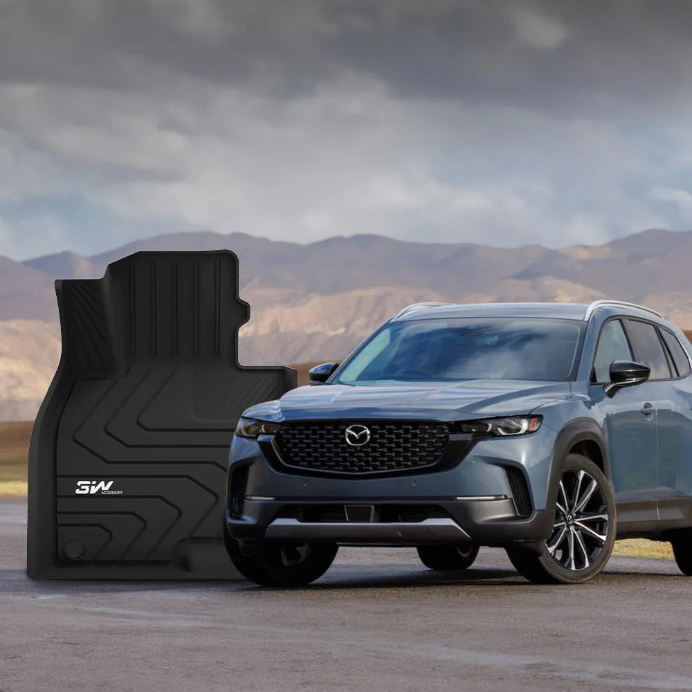 3W Mazda CX-5 2017-2025 Custom Floor Mats TPE Material & All-Weather Protection Vehicles & Parts 3Wliners
