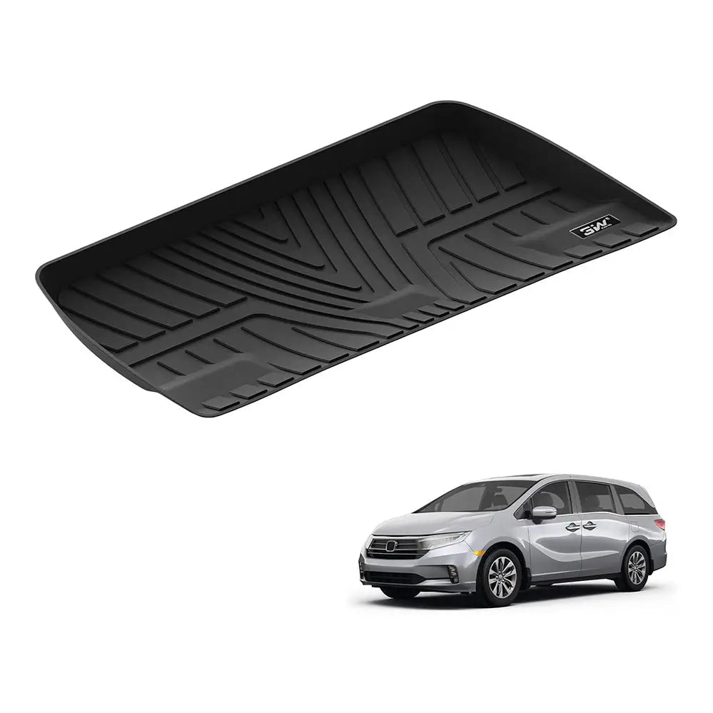 3W Honda Odyssey 2018-2025 Custom Floor Mats / Trunk Mat TPE Material & All-Weather Protection Vehicles & Parts 3Wliners