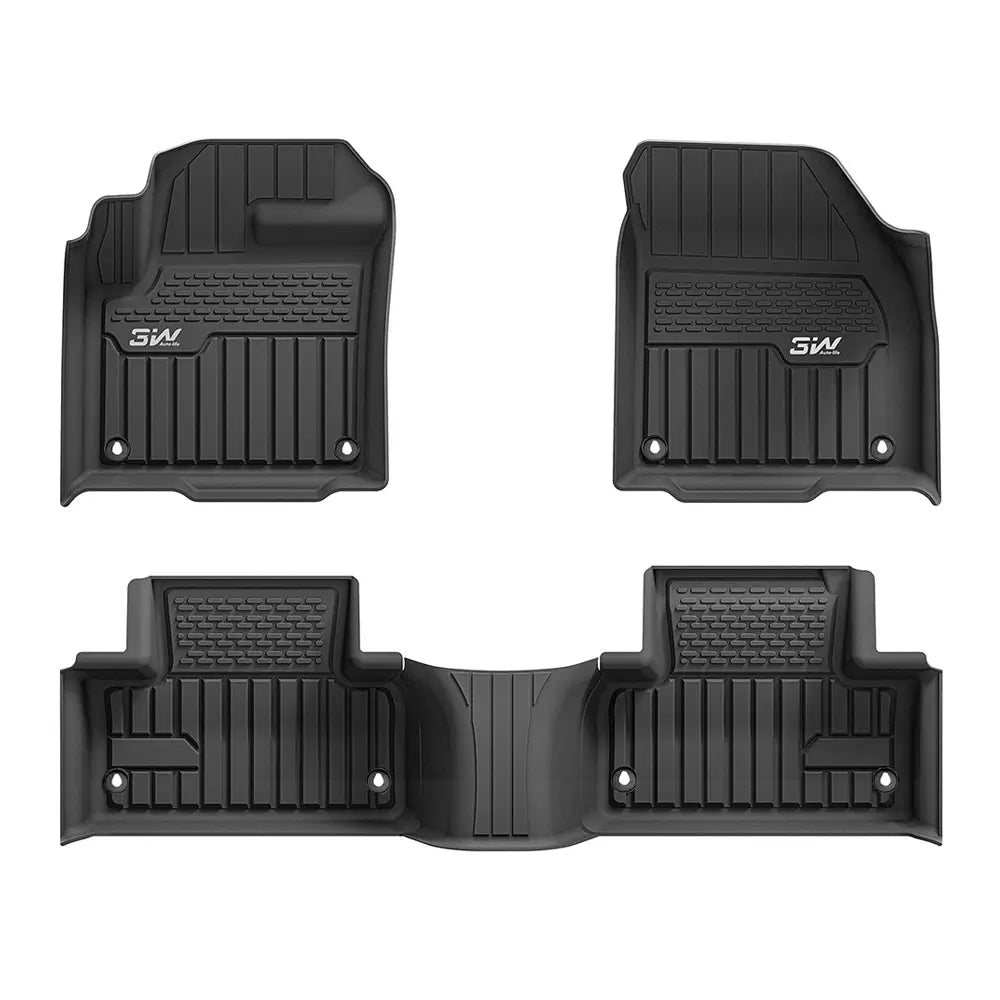 3W Land Rover Range Rover Evoque 2020-2025 Custom Floor Mats Thorex™ All-Weather Protection - 3Wliners