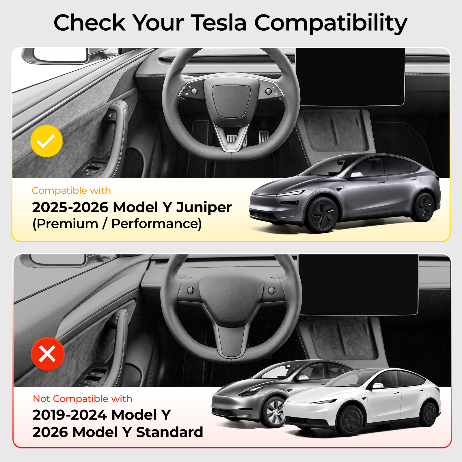 Rear Car Air Vent Freshener For Tesla Model 3 Highland 2024-2026/ Y Juniper 2025-2026 Car Accessories - 3Wliners