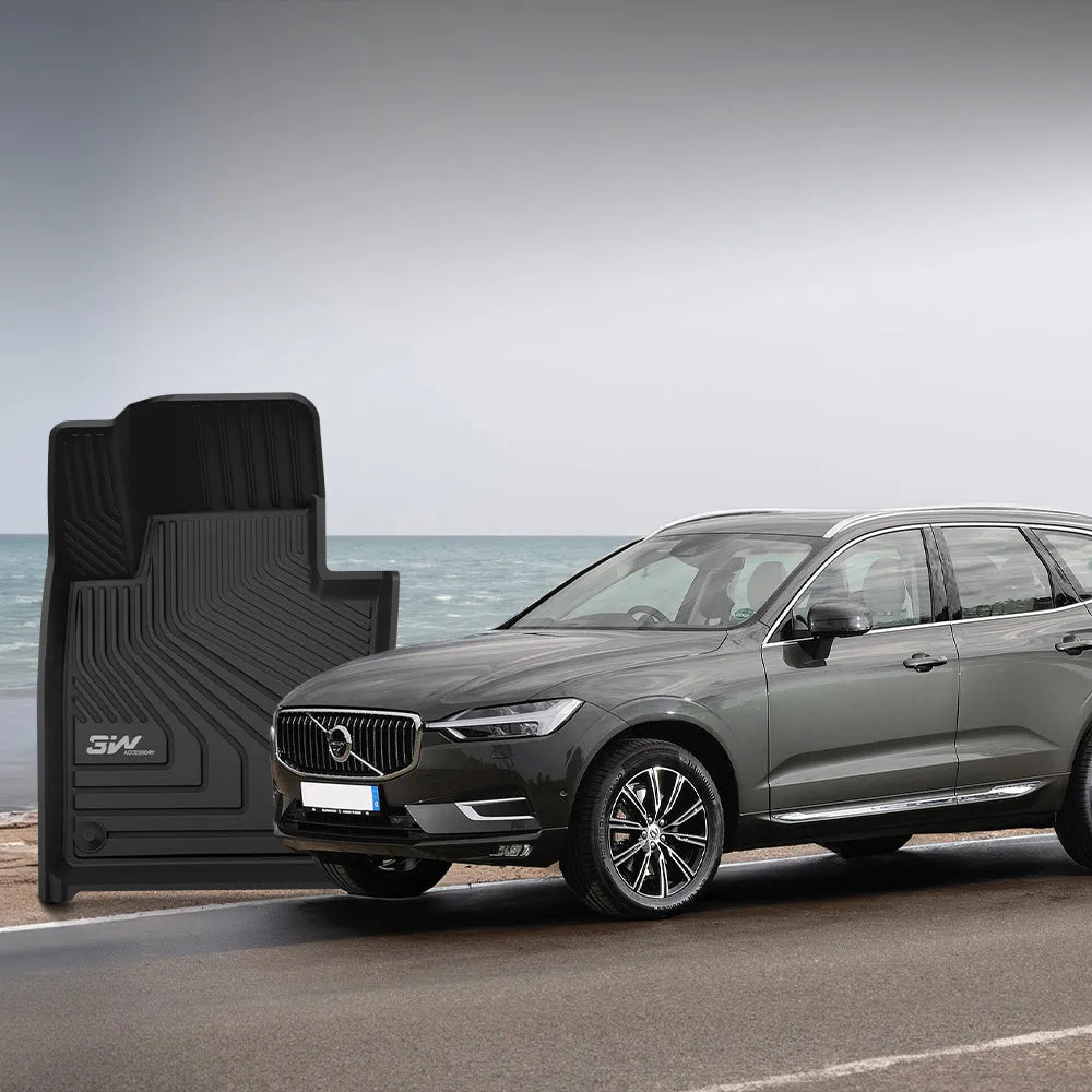 3W Volvo XC60 2018-2025 (Not for Hybrid) T5 T6 Momentum Custom Floor Mats TPE Material & All-Weather Protection Vehicles & Parts 3Wliners