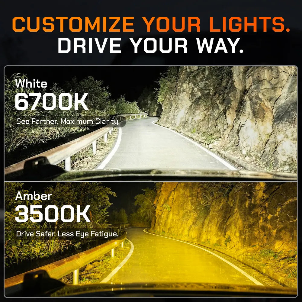 NomadRover 3 inch LED pod light with 4,890 lumens for Jeep, truck, and SUV off-road lighting