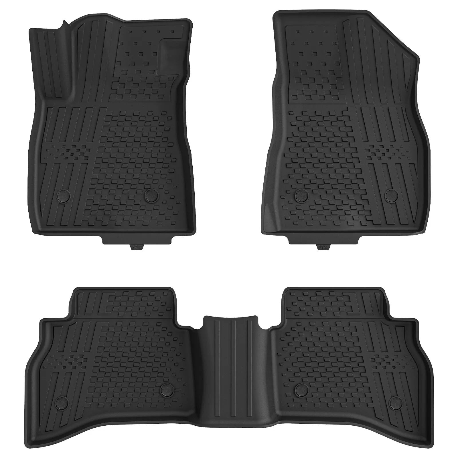 3W Thorex™ Floor Mats for Chevrolet Trailblazer (AWD Only) 2021-2026 All-Weather Protection