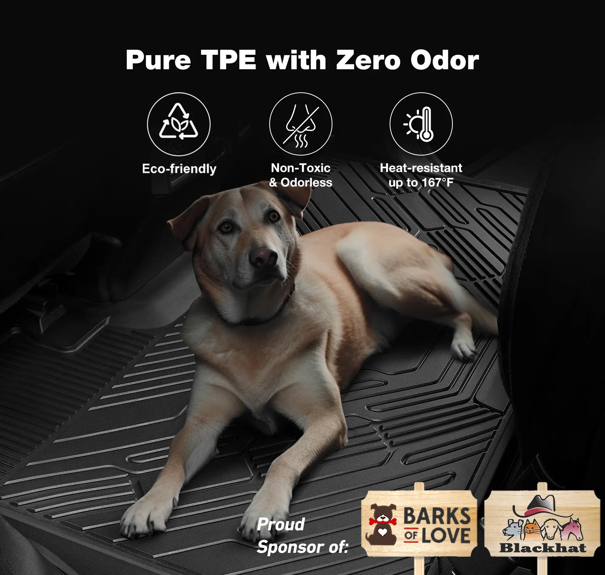 3W Toyota Camry 2025 Floor Mats / Cargo Liner (Include Hybrid) TPE Material & All-Weather Protection Vehicles & Parts 3Wliners