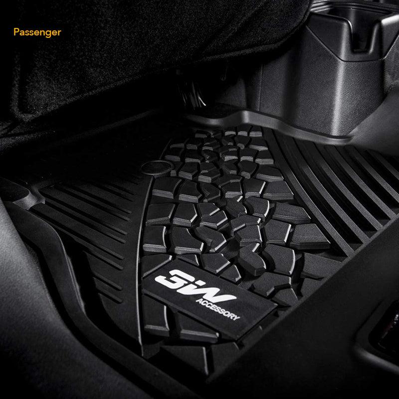 Jeep Cherokee 2015-2023 Custom Floor Mats / Trunk Mat TPE Material & All-Weather Protection 3Wliners