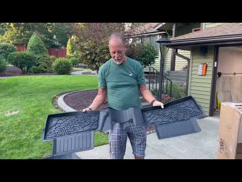 3W Ford Bronco 2-Door 2021-2024 Floor Mats Trunk Mats TPE Material & All-Weather Protection Vehicles & Parts 3Wliners