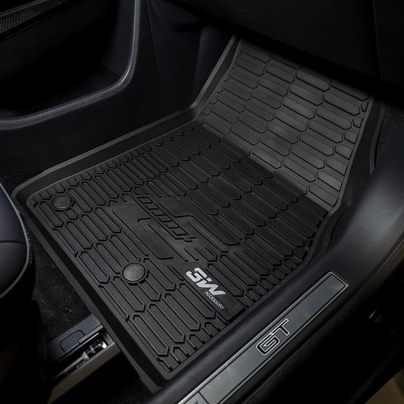 3W Ford Mustang Mach-E 2021-2024 Custom Floor Mats / Trunk Mat TPE Material & All-Weather Protection Vehicles & Parts 3Wliners