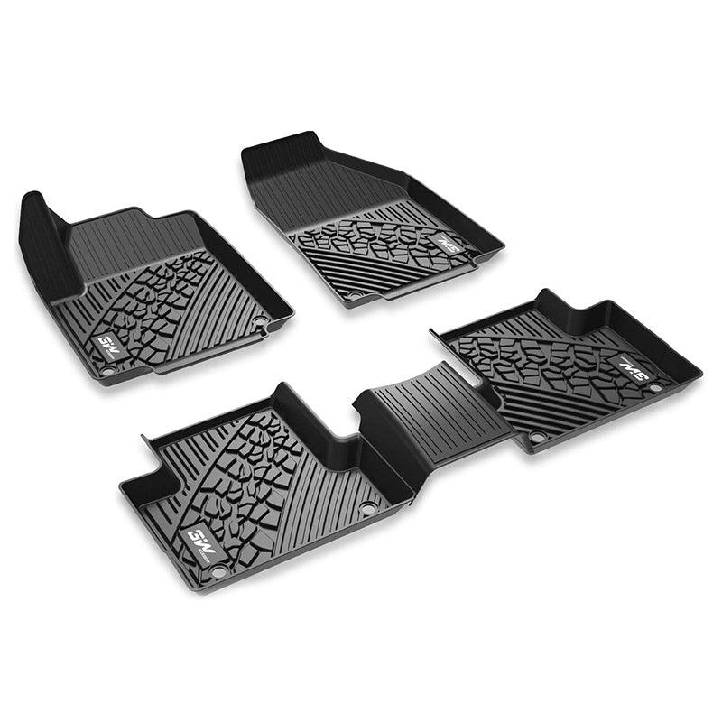 3W Jeep Renegade 2015-2024 Custom Floor Mats TPE Material & All-Weather Protection Vehicles & Parts 3Wliners 2015-2024 Renegade 2015-2024 1st&2nd Row Mats