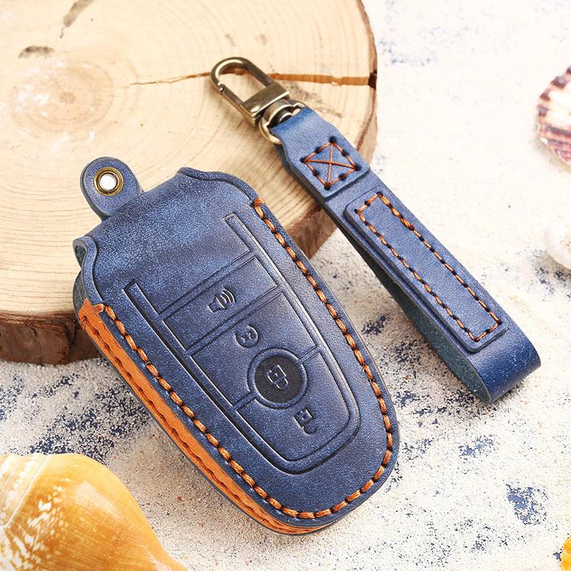 3W Key Fob Cover Case 4 Button for Ford Bronco  3Wliners