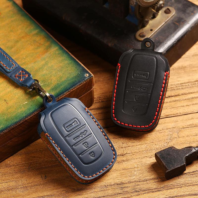 3W Key Fob Cover Case 4 Buttons for Toyota Tundra 2022 Only 3Wliners