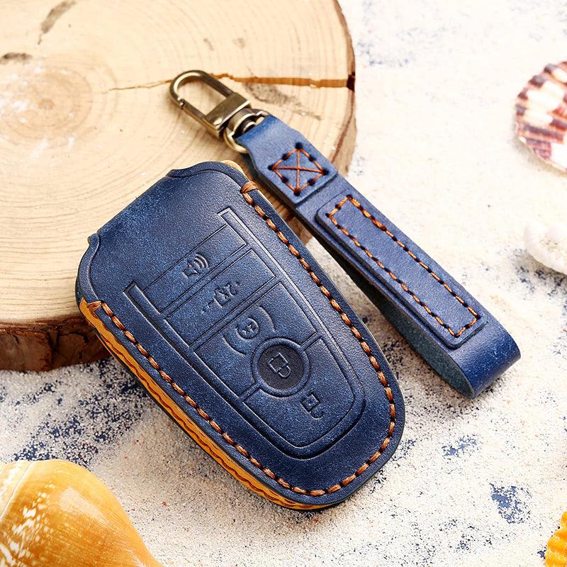 3W Key Fob Cover Case Compatible for New 5 Button Ford SUV 3Wliners